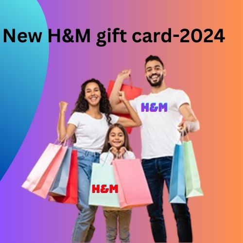 New H&M gift card-2024